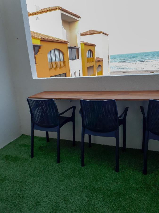 Appart Avec Terrasse Et Magnifique Vue Sur La Mer Ле Баркарес Экстерьер фото