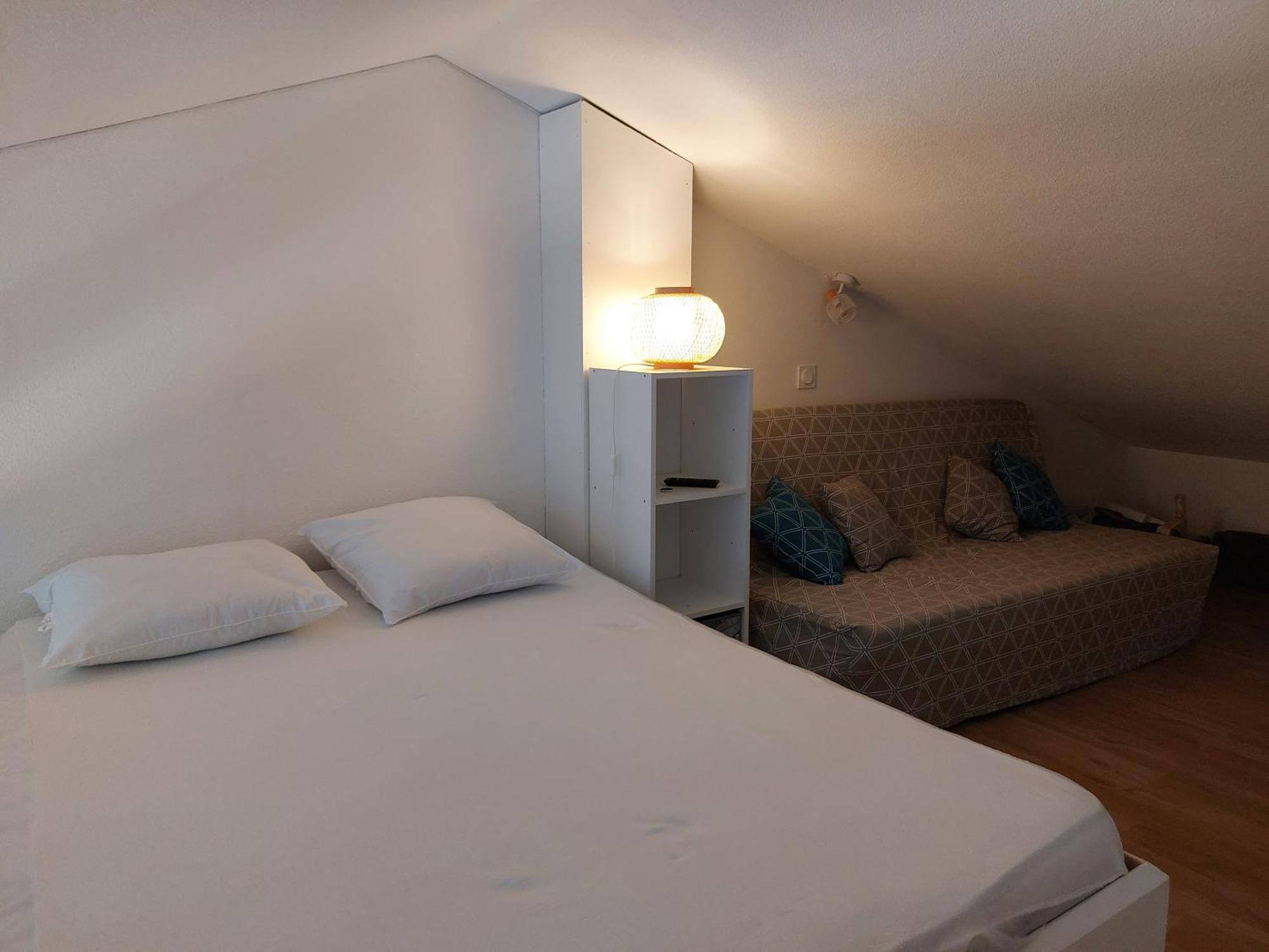 Appart Mezzanine Vue Mer Et Plage, Parking Wifi Tv Ле Баркарес Экстерьер фото